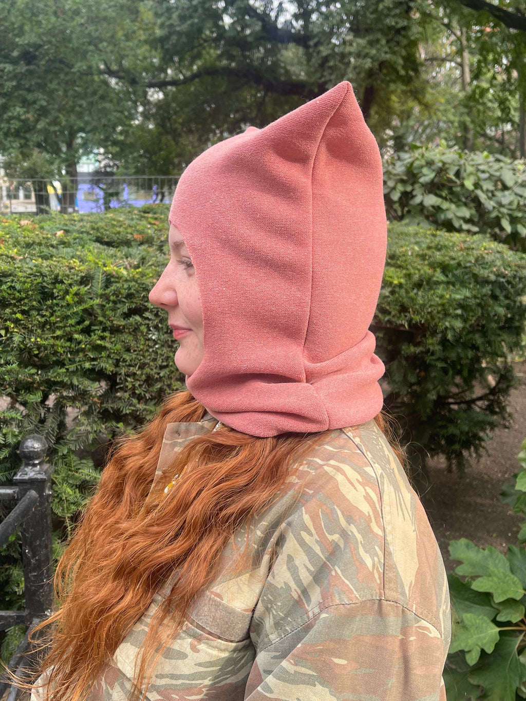 Pinkish Mouse Hat